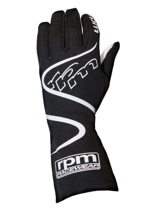 RPM CLUB 33 JNR GLOVE FIA BLK