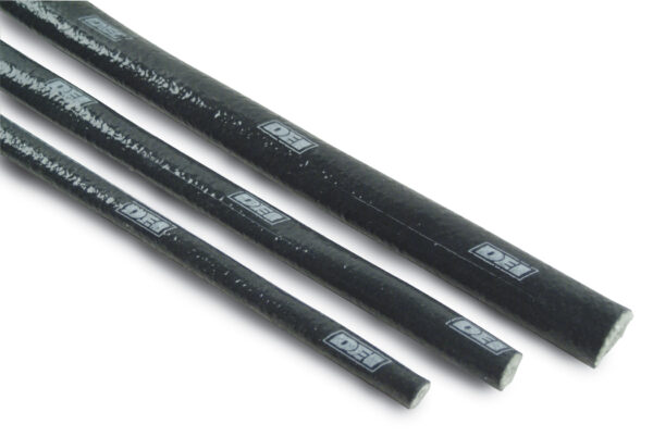 DEI 3/8"IDx3' FIRE SLEEVE & TAPE KIT-BLK