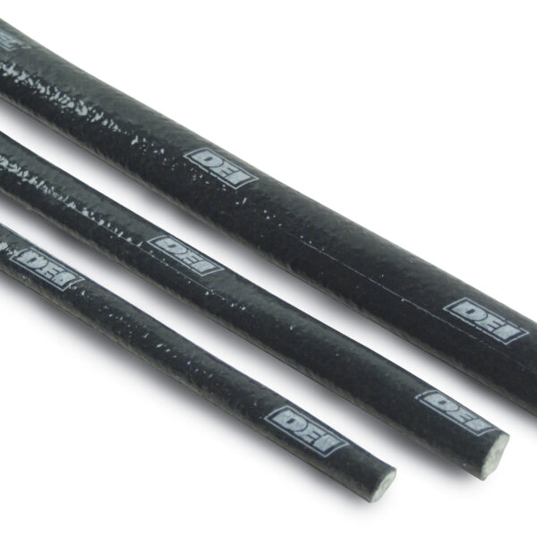 DEI 1"IDx3' FIRE SLEEVE & TAPE KIT-BLACK