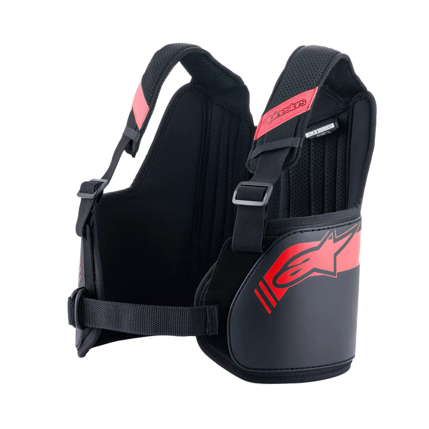 ALPINESTARS ADULT BIONIC RIB PROTECTOR BLACK RED