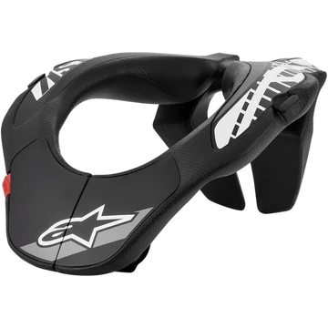 ALPINESTARS YOUTH NECK SUPPORT BLACK/WHITE