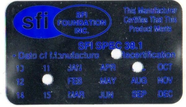 HANS Device SFI Recertification