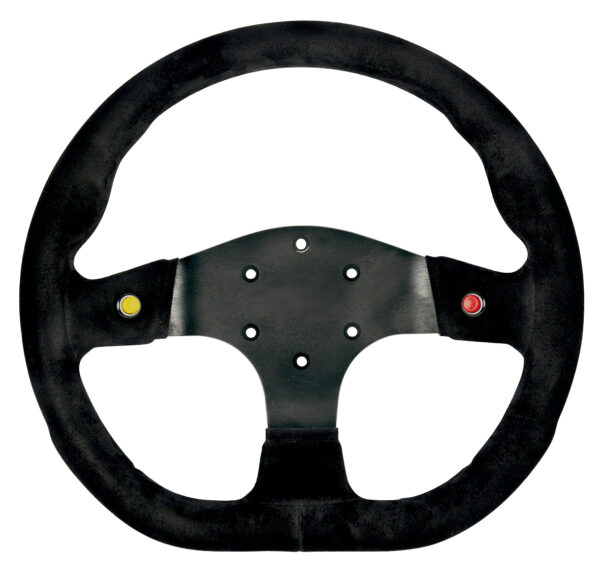 RPM/SPORTLINE - Runner 2000 330mm suede black 3 Spoke STEERING WHEEL