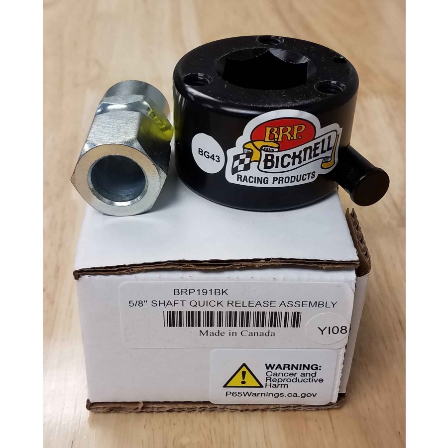 BICKNELL QUICK RELEASE HUB - PUSH BUTTON RELEASE