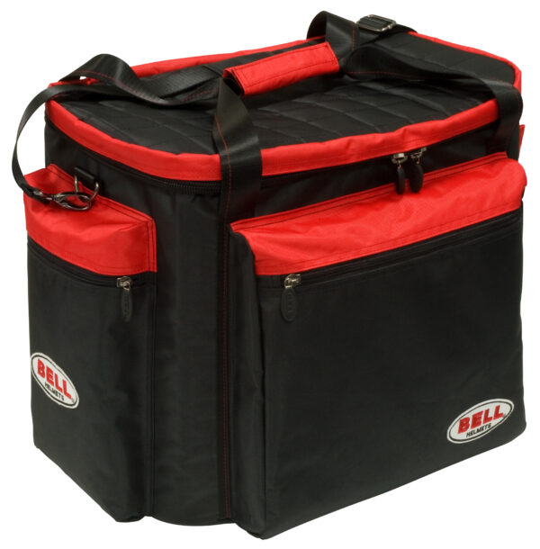 BELL Helmet & Gear Bag - Black/Red