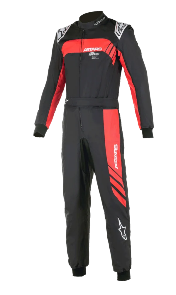 ALPINESTARS KART SUIT - KMX9 V3 GRAPHIC 3 - Black/Red