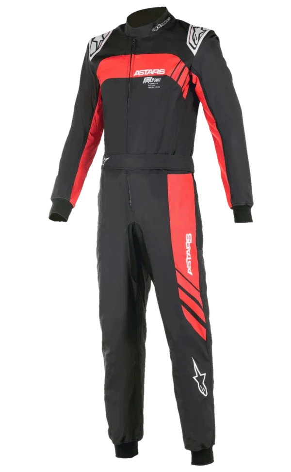 ALPINESTARS KART KMX9 SUIT V3 YOUTH GRAPHIC 3 BLACK RED
