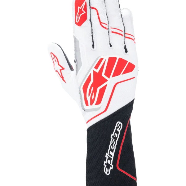 ALPINESTARS TECH-1 ZX V4 FIA GLOVE BLACK/WHITE/RED