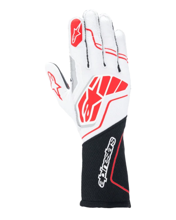 ALPINESTARS TECH-1 ZX V4 FIA GLOVE BLACK/WHITE/RED