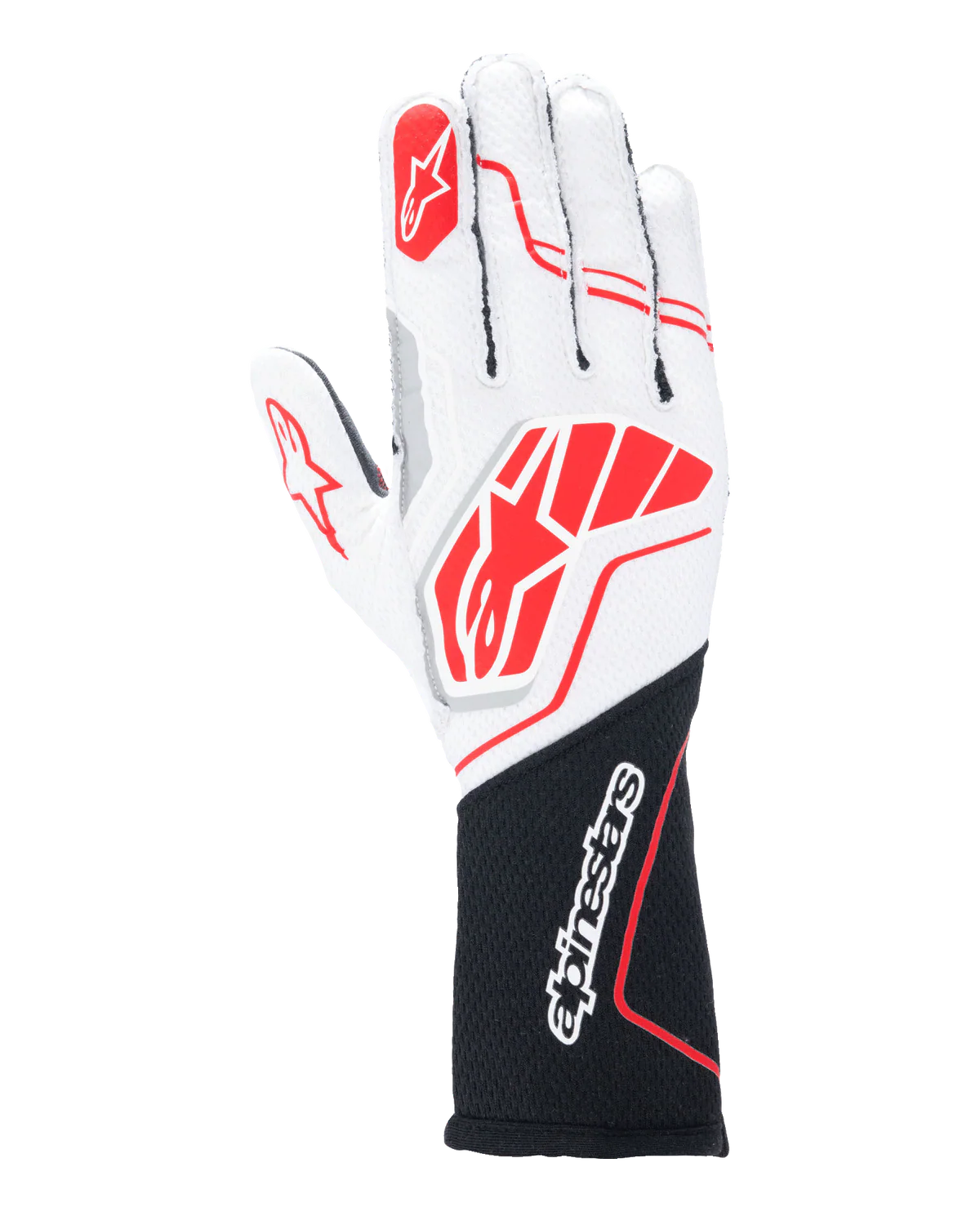 ALPINESTARS TECH-1 ZX V4 FIA GLOVE BLACK/WHITE/RED