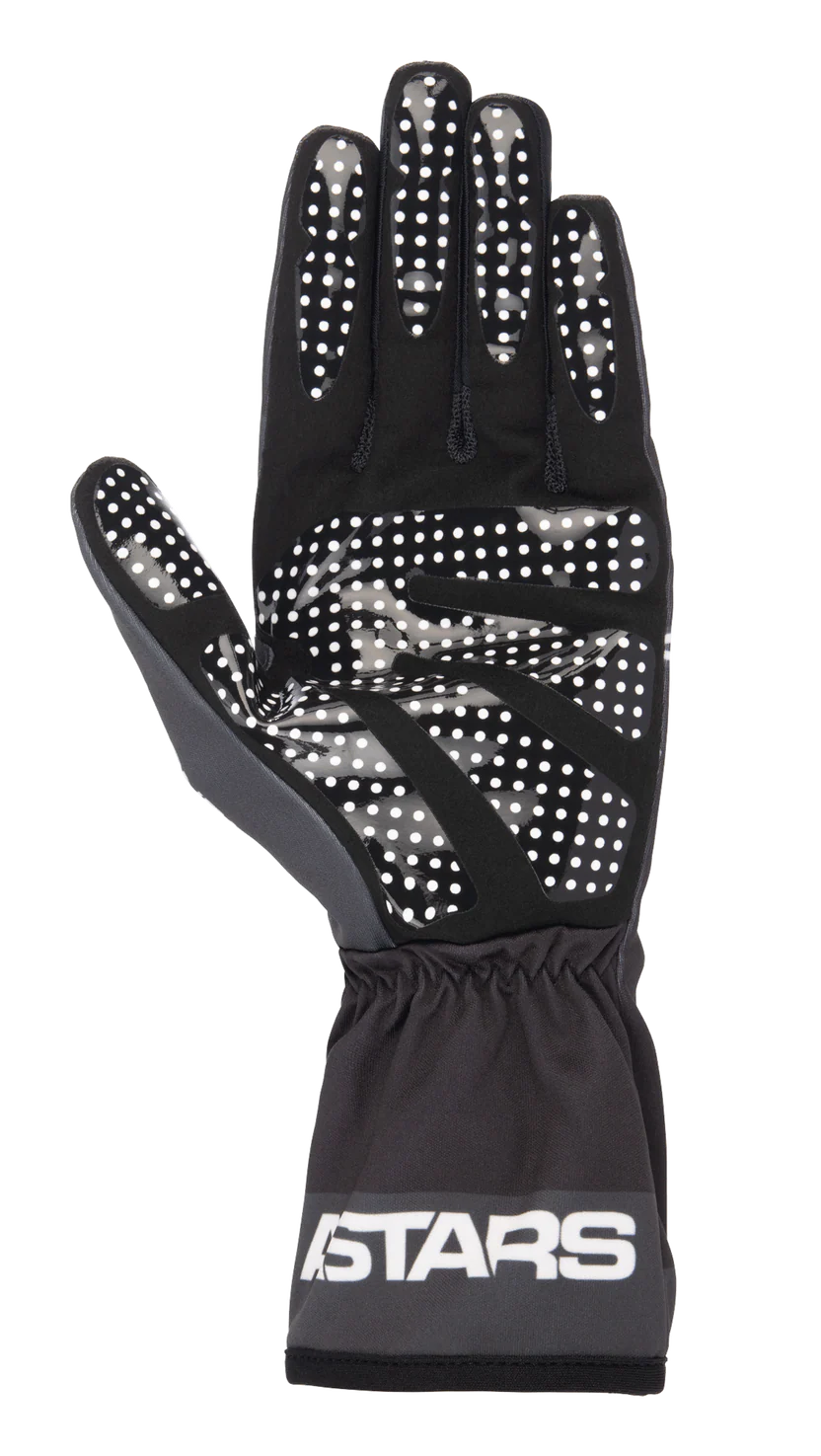 ALPINESTARS TECH-1 K RACE YOUTH GLOVE BLACK GREY - Image 2