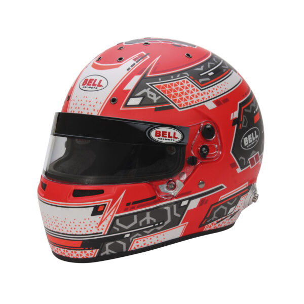BELL RS7 STAMINA ANTHRACITE RED FIA8859