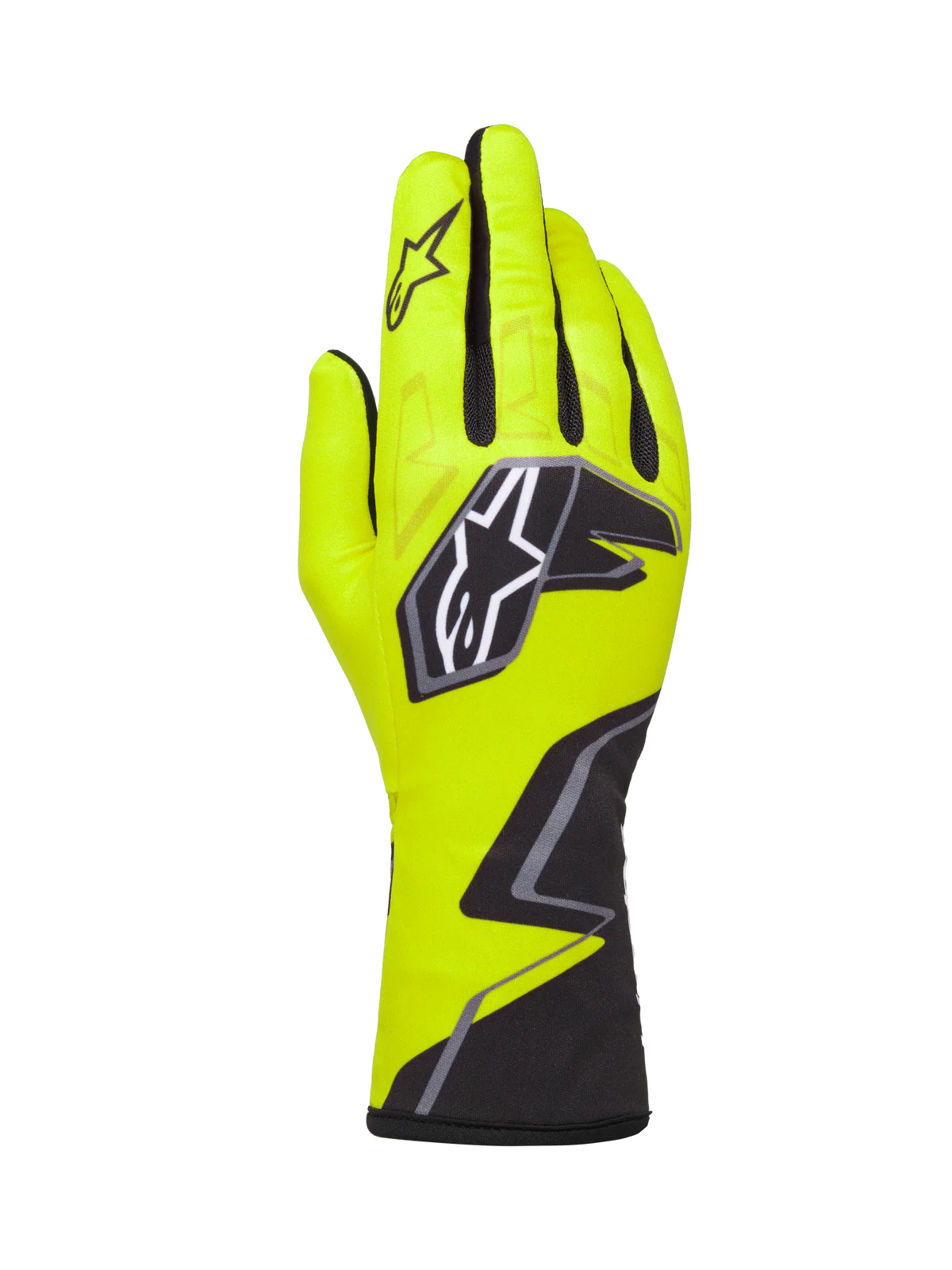 ALPINESTARS TECH-1 K RACE V2 YELLOW BLACK WHITE