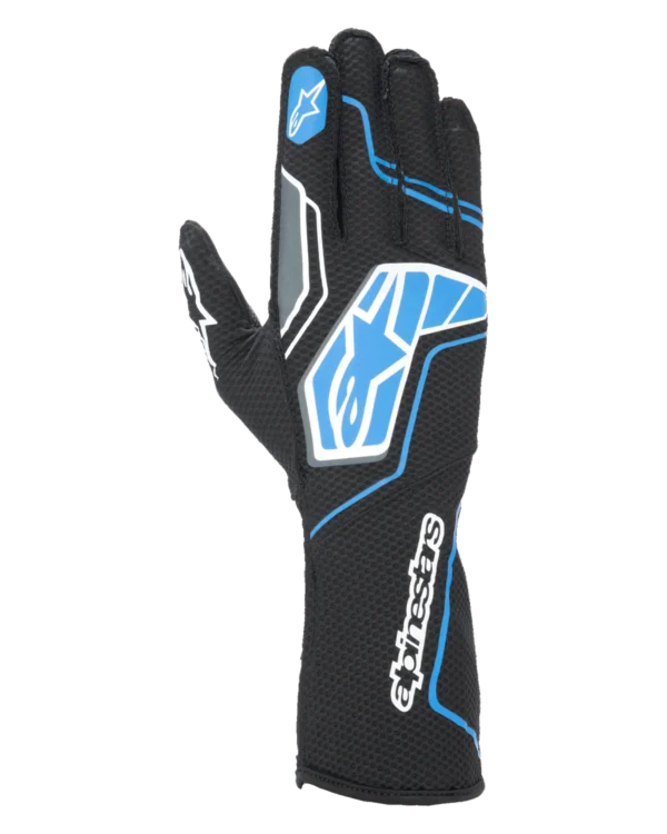 ALPINESTARS TECH-1 KX V4 GLOVES BLACK BLUE
