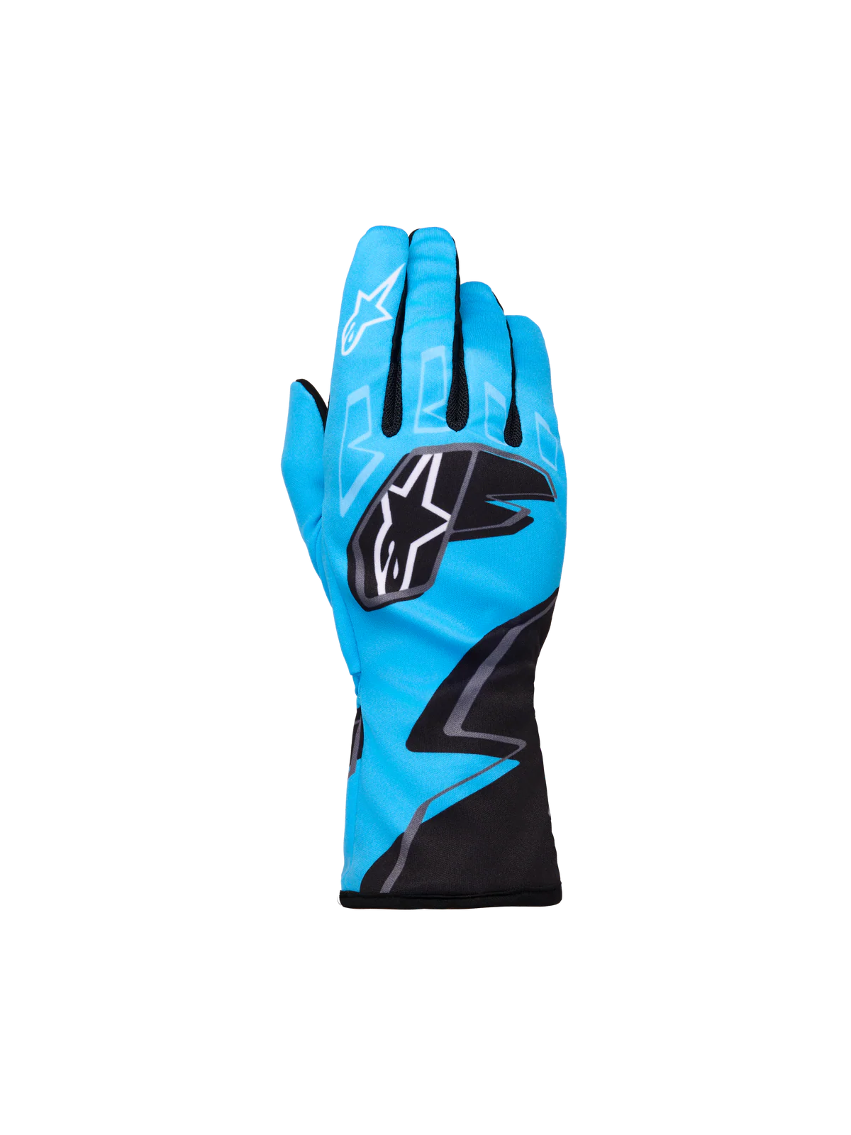 ALPINESTARS TECH 1 K RACE S V2 CYAN BLACK WHITE
