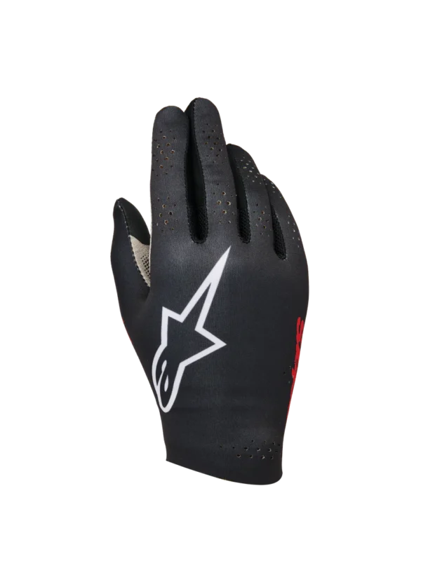 ALPINESTARS SIM GLOVES BLACK RED WHITE