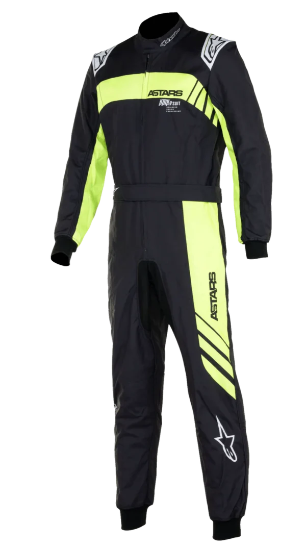 ALPINESTARS KMX9 V3 GRAPHIC 3 SUIT BLACK YELLOW