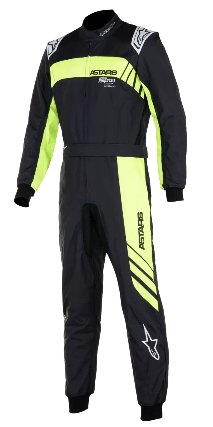 ALPINESTARS KMX9 V3 GRAPHIC 3 SUIT BLACK YELLOW