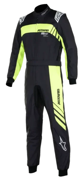 ALPINESTARS KMX9 V3 GRAPHIC 3 SUIT BLACK YELLOW