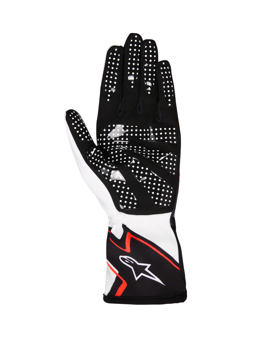 ALPINESTARS TECH-1 K RACE V2 WHITE BLACK ORANGE - Image 2
