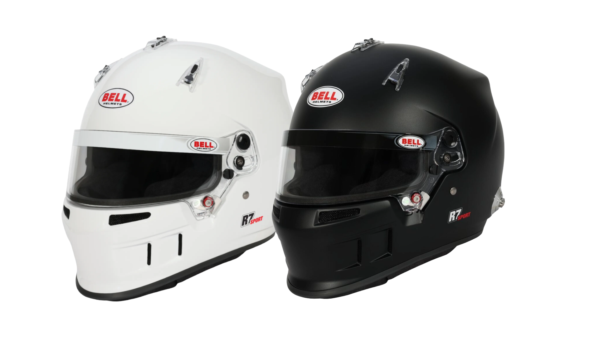 Revolution Racegear Bell R7 SPORT White and Matte Black