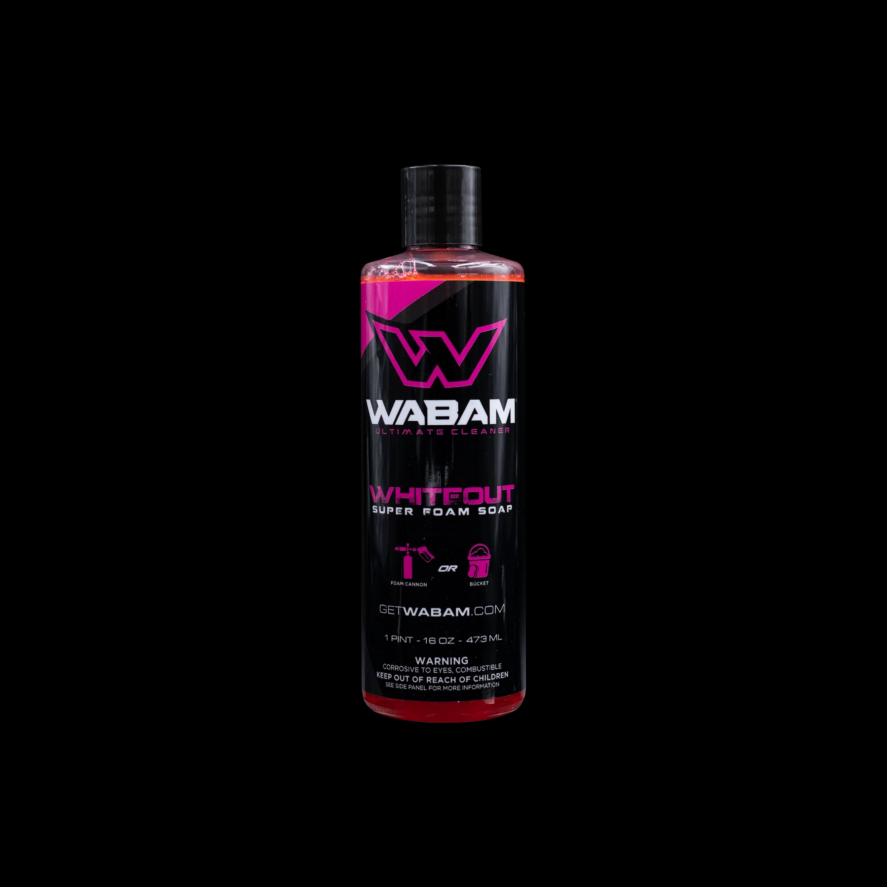 WA601010 Wabam Whiteout foam Soap16oz