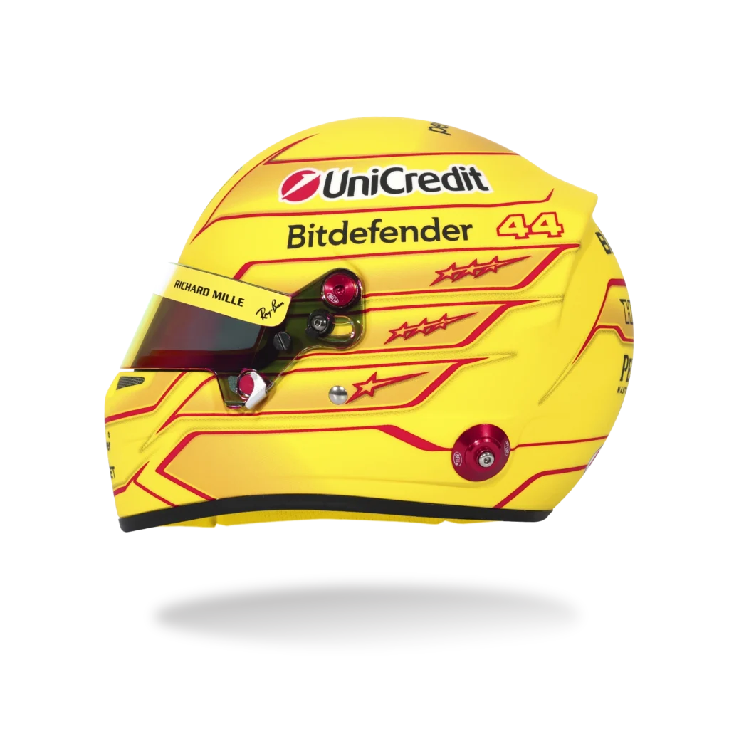 BELL MINI HELMET LEWIS HAMILTON 2026 FERRARI - Image 8