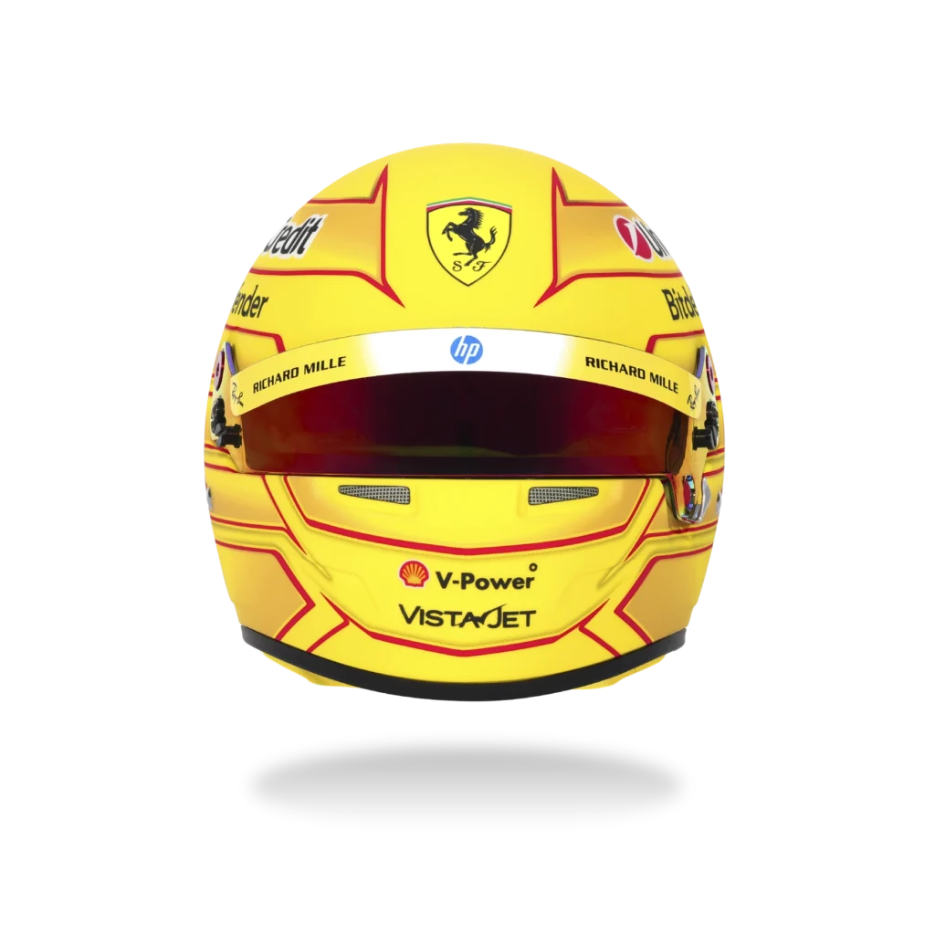 BELL MINI HELMET LEWIS HAMILTON 2026 FERRARI - Image 7