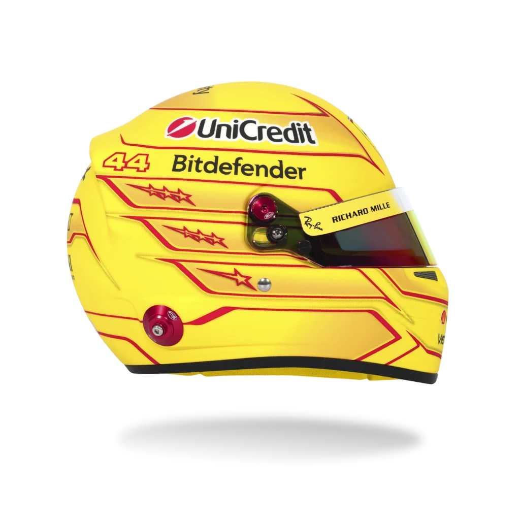 BELL MINI HELMET LEWIS HAMILTON 2026 FERRARI - Image 6