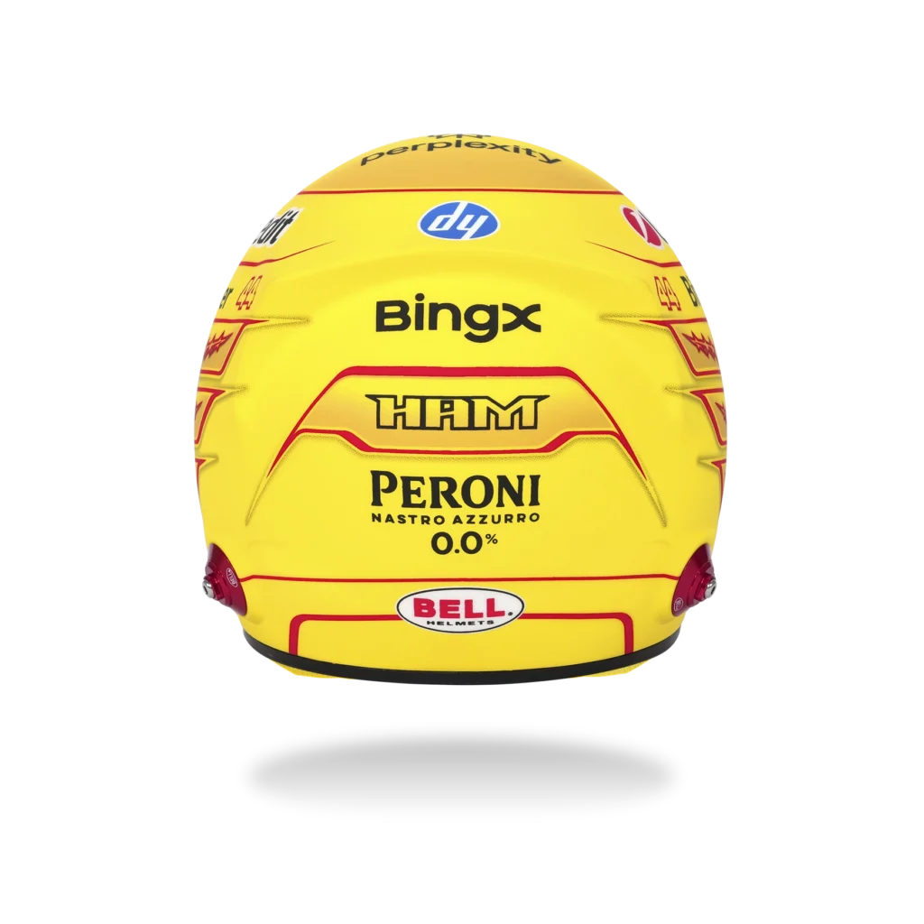 BELL MINI HELMET LEWIS HAMILTON 2026 FERRARI - Image 5