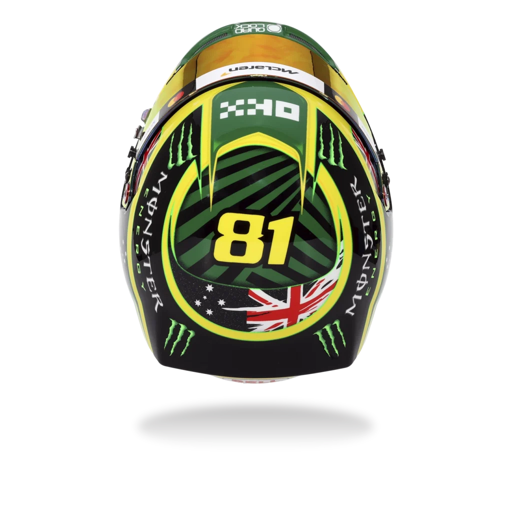 BELL MINI HELMET OSCAR PIASTRI AUSTRALIA 2026 MCLAREN - Image 4