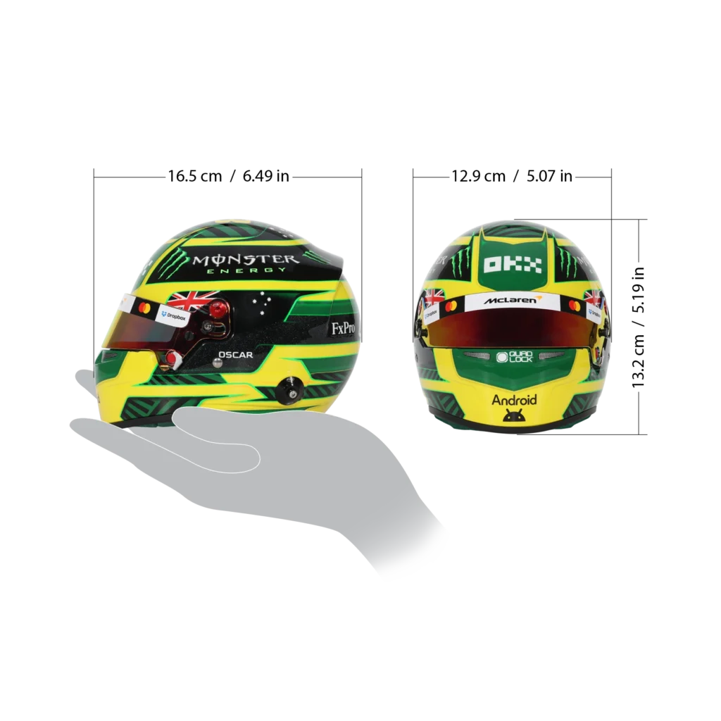 BELL MINI HELMET OSCAR PIASTRI AUSTRALIA 2026 MCLAREN - Image 2