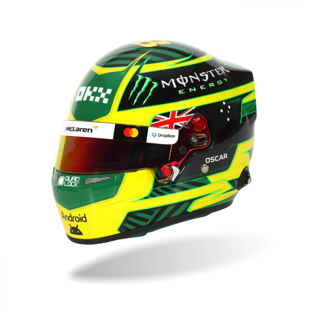 BELL MINI HELMET OSCAR PIASTRI AUSTRALIA 2026 MCLAREN